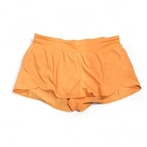 CALIA Orange Kick It Up Short